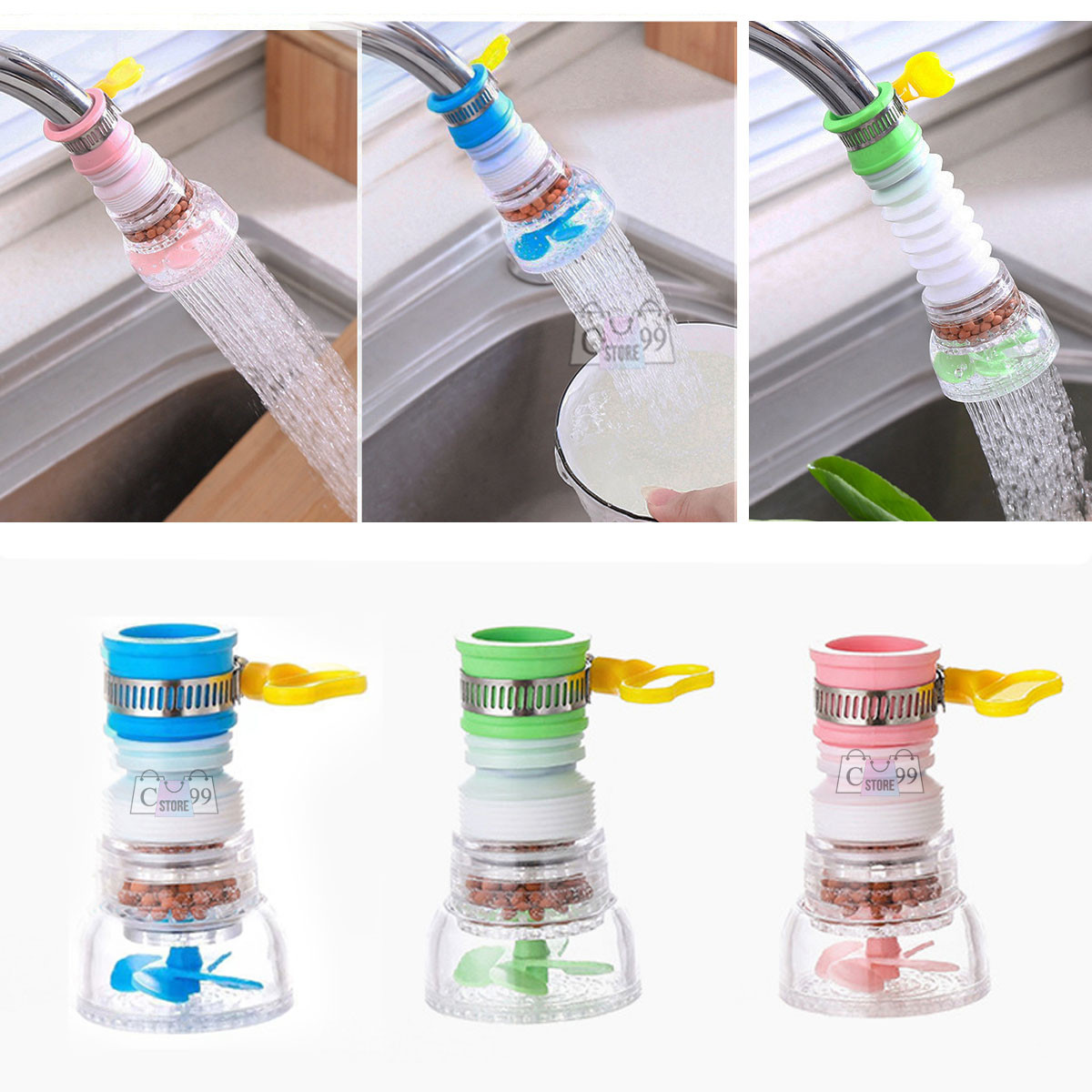 Miniatura 10 de Filtro Purificador y Ahorrador De Agua